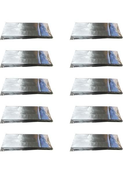 Metalize Kraft Kese Kağıdı - Orta Boy - 14 x 35 Cm. - 20 Adetlik 10 Paket