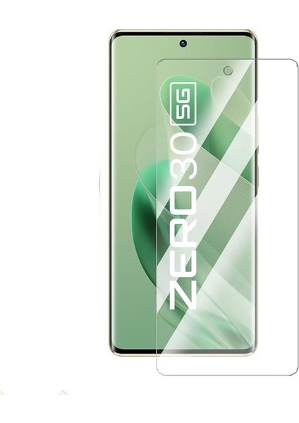 Infinix Zero 30 ile Uyumlu Hidrojel Ekran Koruyucu Film Hd-Şeffaf