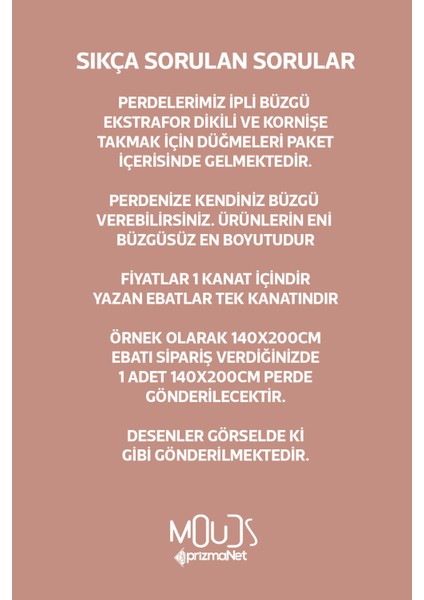 Hope Fell 4 Desenli Süet Oturma Odası Salon Fon Perde Baskılı Ekstrafor Büzgü Tek Kanat PRD-1057