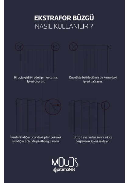 Renkli Çizgili Kare Desenli Süet Oturma Odası Salon Fon Perde Ekstrafor Büzgü Tek Kanat PRD-1074