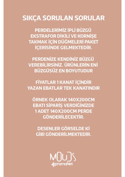 Xero Floral 1 Desenli Süet Oturma Odası Salon Fon Perde Baskılı Ekstrafor Büzgü Tek Kanat PRD-1081