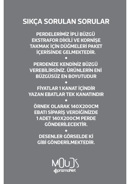 Anatolia 4 Desenli Süet Oturma Odası Salon Fon Perde Baskılı Ekstrafor Büzgü Tek Kanat PRD-1012