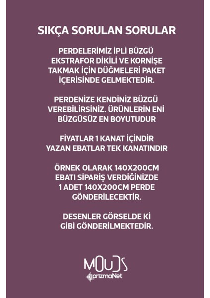 Mandala Etnik Desenli Süet Oturma Odası Salon Fon Perde Baskılı Ekstrafor Büzgü Tek Kanat PRD-1100