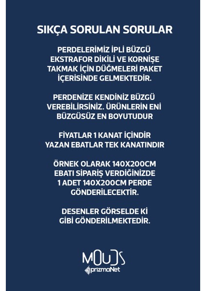 Nowon 3 Desenli Süet Oturma Odası Salon Fon Perde Baskılı Ekstrafor Büzgü Tek Kanat PRD-1036