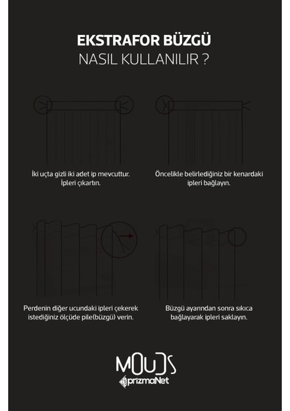 Siyah Yüzler Desenli Süet Oturma Odası Salon Fon Perde Baskılı Ekstrafor Büzgü Tek Kanat PRD-1070