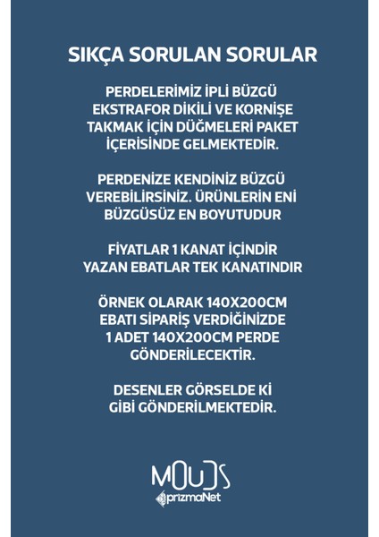 Nowon 1 Desenli Süet Oturma Odası Salon Fon Perde Baskılı Ekstrafor Büzgü Tek Kanat PRD-1028