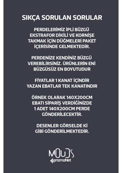Art 5 Desenli Süet Oturma Odası Salon Fon Perde Dijital Baskılı Ekstrafor Büzgü Tek Kanat PRD-1050