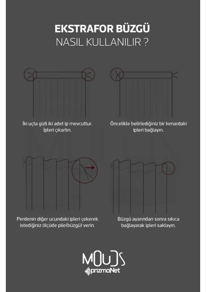 Yellow Wave Stile Desenli Süet Oturma Odası Salon Fon Perde Baskılı Ekstrafor Büzgü Tek Kanat