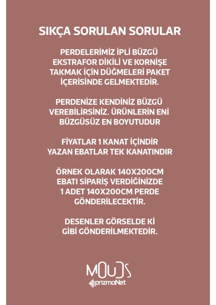 Autumn Leaves Desenli Süet Oturma Odası Salon Fon Perde Baskılı Ekstrafor Büzgü Tek Kanat PRD-1060