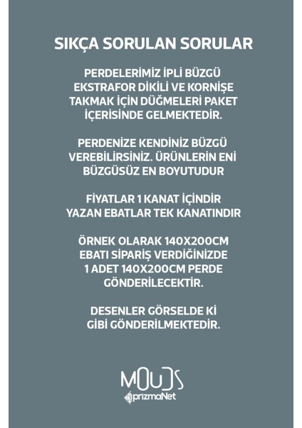 Mavi Çizgi Çiçek Desenli Süet Oturma Odası Salon Fon Perde Baskılı Ekstrafor Büzgü Tek Kanat