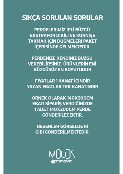 Yeşil Noktalı Desenli Süet Oturma Odası Salon Fon Perde Baskılı Ekstrafor Büzgü Tek Kanat PRD-1069