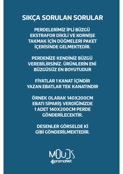 Kış Dalları Desenli Süet Oturma Odası Salon Fon Perde Baskılı Ekstrafor Büzgü Tek Kanat PRD-1024