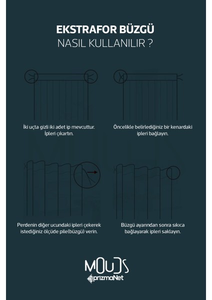 Renkli Çizgili Halı Desenli Süet Oturma Odası Salon Fon Perde Ekstrafor Büzgü Tek Kanat PRD-1006