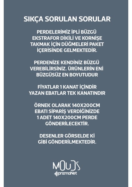 West Stone Desenli Süet Oturma Odası Salon Fon Perde Baskılı Ekstrafor Büzgü Tek Kanat PRD-1082