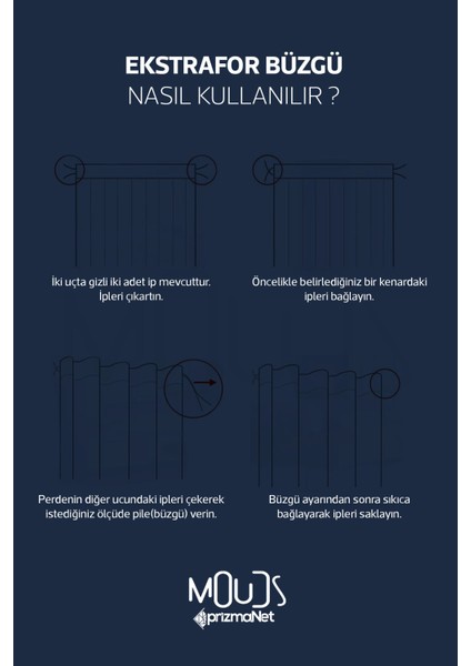 Navy Vintage 2 Desenli Süet Oturma Odası Salon Fon Perde Baskılı Ekstrafor Büzgü Tek Kanat PRD-1065
