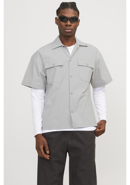 Jcoaltıtude Shırt Ss OVERSIZED12251280 Taş