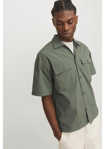 Jack&jones Jcoaltıtude Shırt Ss OVERSIZED12251280 Yeşil fiyatları