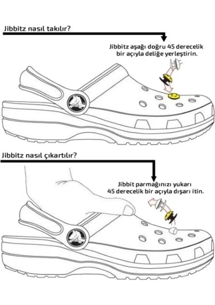 Crocs Jibbitz Terlik Süs Minion