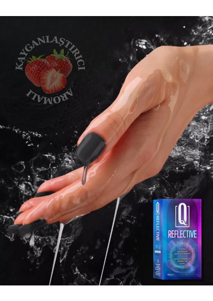 12 Adet Vanilya Aromalı ve Ince Prezervatif 125ML Çilek Aromalı Hediyeli