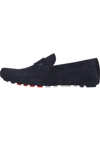 Süet Lacivert Erkek Günlük Ayakkabı Th Classıc Suede Drıver