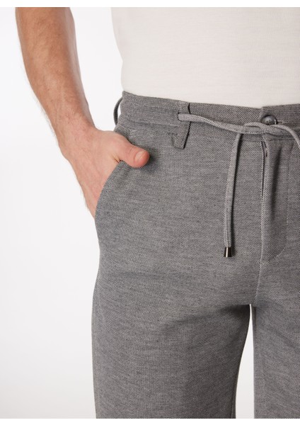 Lacivert Erkek Bağlamalı Basic Bermuda Şort F4SM-SHT-0756