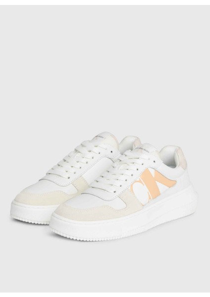Beyaz Kadın Sneaker YW0YW0141502S
