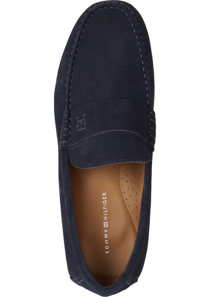 Süet Lacivert Erkek Günlük Ayakkabı Th Classıc Suede Drıver modelleri