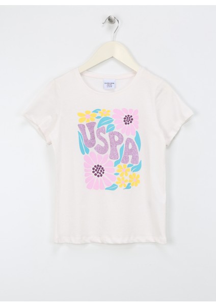 Ekru Kadın T-Shirt SAMUR