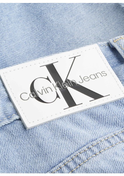 Yüksek Bel Normal Açık Mavi Kadın Denim Şort J20J2228031AA