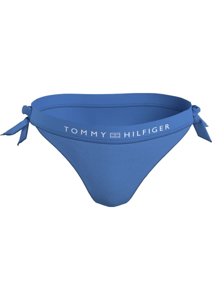 Tommy Hilfiger Mavi Kadın Bikini Alt Sıde Tıe Bıkını, C30 UW0UW05260C30