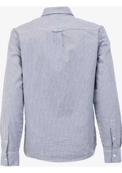 Regular Fit Lacivert Erkek Gömlek W5A2205580B58 Uzun Kollu Gömlek fiyatları