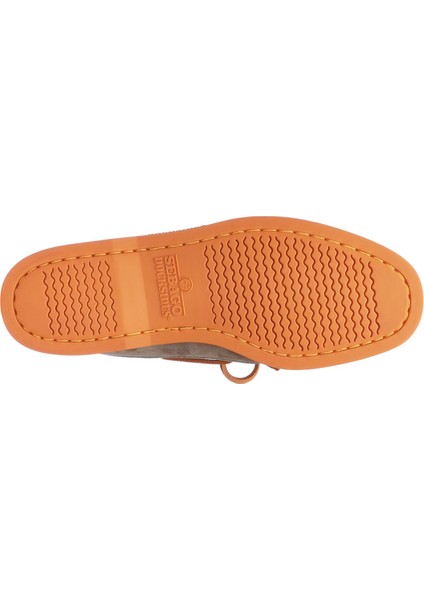 Deri Kahverengi - Turuncu Erkek Günlük Ayakkabı Sebago Docksıdes Portland Nubuck fırsatları