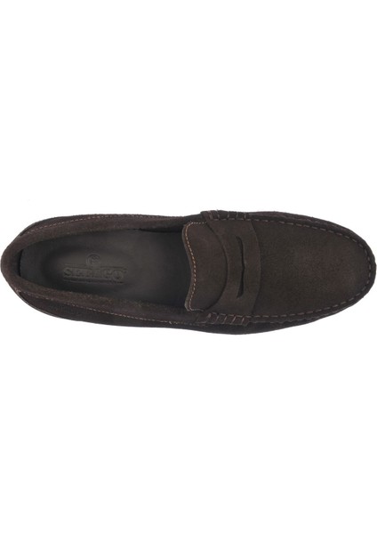 Deri Koyu Kahve Erkek Günlük Ayakkabı Sebago Byron Suede fırsatları