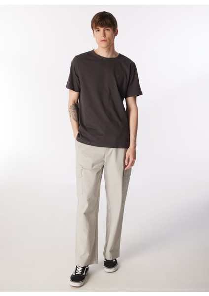 Bisiklet Yaka Antrasit Erkek T-Shirt W241575003 Bisiklet Yaka T-Shirt fiyatları