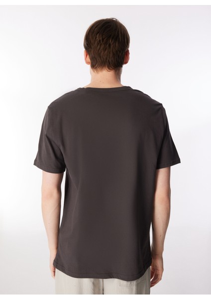 Bisiklet Yaka Antrasit Erkek T-Shirt W241575003 Bisiklet Yaka T-Shirt indirimleri