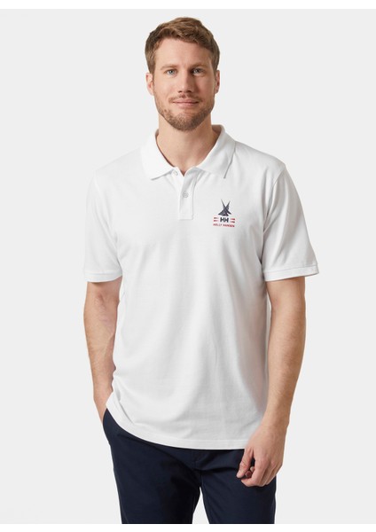 Beyaz Erkek Polo T-Shirt HHA.34299_KOSTER Polo