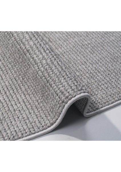 Ramadi 0350 Gri Yumuşak Tuşeli Bukle Örgü Salon Antre Mutfak Balkon Halı Yolluk modelleri