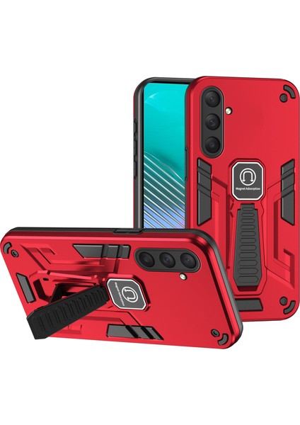Samsung Galaxy M54 5g Kickstand Manyetik Araç Montaj Aparatıya Uygun Telefon Kılıfı (Yurt Dışından)