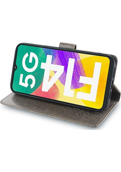 Samsung Galaxy F14 5g Baskılı Geyik Ağacı Desenli Koruyucu Bilek KayışlıGri Telefon Kılıfı (Yurt Dışından) modelleri