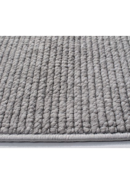 Ramadi 0350 Gri Yumuşak Tuşeli Bukle Örgü Salon Antre Mutfak Balkon Halı Yolluk fırsatları