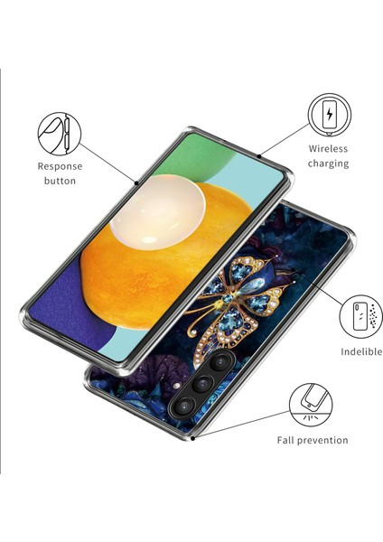 Samsung Galaxy S24+ Tpu İnce Moda Desen Koruyucu Takı Telefon Kılıfı (Yurt Dışından) modelleri