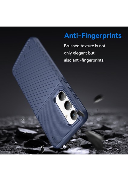 Thunder Serisi Samsung Galaxy A35 5g ları Tpu Cep u Mavi Telefon Kılıfı (Yurt Dışından) modelleri