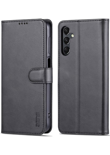 Samsung Galaxy A24 4g (162,1 x 77,6 x 8,3mm) Flip Deri Telefon Kılıfı (Yurt Dışından)