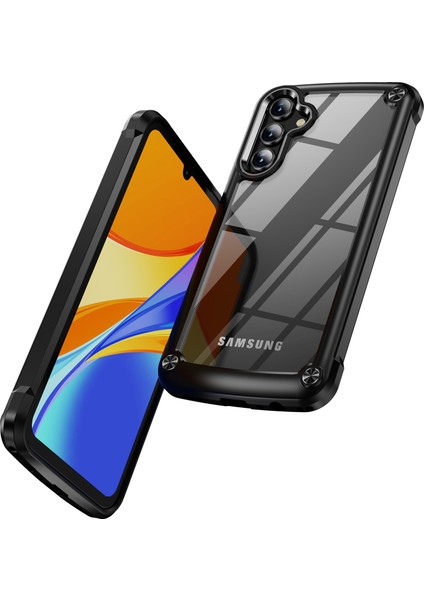 Samsung Galaxy A24 4g (162,1 x 77,6 x 8,3mm) Sert Pc + Yumuşak Tpu Koruyucu Telefon Kılıfı (Yurt Dışından) fiyatları