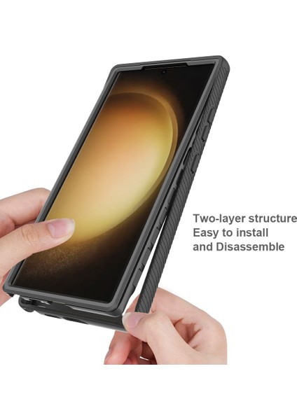 Samsung Galaxy S24 Ultra Pc+Tpu Koruma Bebek Mavisi Telefon Kılıfı (Yurt Dışından) fiyatları