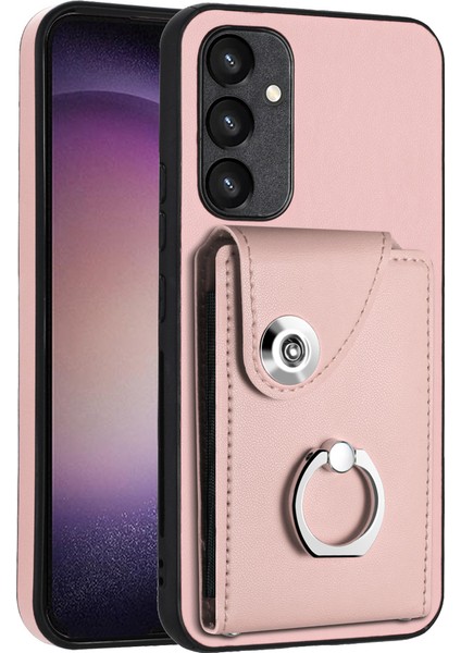 Samsung Galaxy A54 5g Kılıf Anti-Düşme Kickstand Arka Kapak-Pembe (Yurt Dışından)