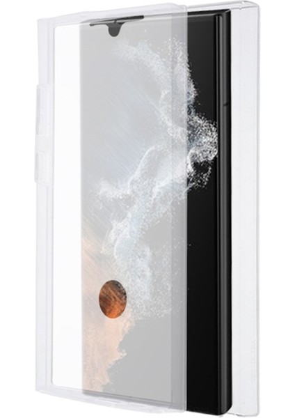 Samsung Galaxy S24 Ultra Akrilik + Tpu , Pet Filmli Çok Yönlü Koruma Telefon Kılıfı (Yurt Dışından)