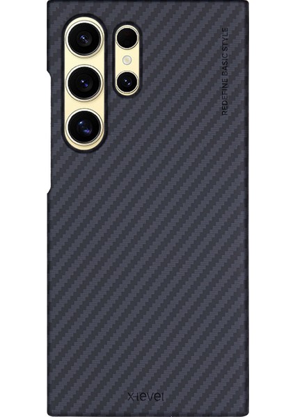 Samsung Galaxy S24 Ultra Manyetik Karbon Fiber Doku Pc Telefon Kılıfı (Yurt Dışından)