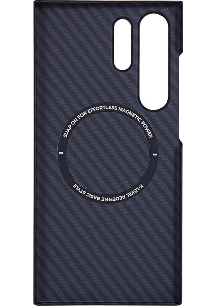 Samsung Galaxy S24 Ultra Manyetik Karbon Fiber Doku Pc Telefon Kılıfı (Yurt Dışından) fiyatları
