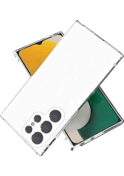 Samsung Galaxy S24 Ultra Tpu Simli Toz Şeffaf Şeffaf Telefon Kılıfı (Yurt Dışından) fiyatları